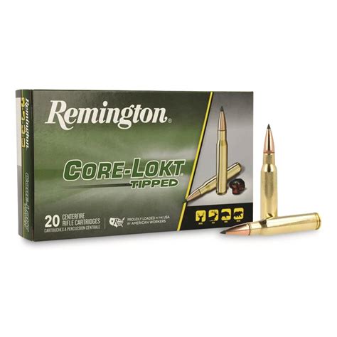 Remington Core Lokt Tipped 308 Winchester Polymer Tip 165 Grain 20
