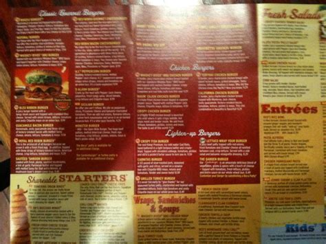 Looking for the red robin menu with prices? Red Robin Gourmet Burgers Menu - Urbanspoon/Zomato