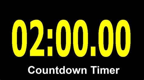 2 Minute Countdown Timer Mission Impossible Youtube