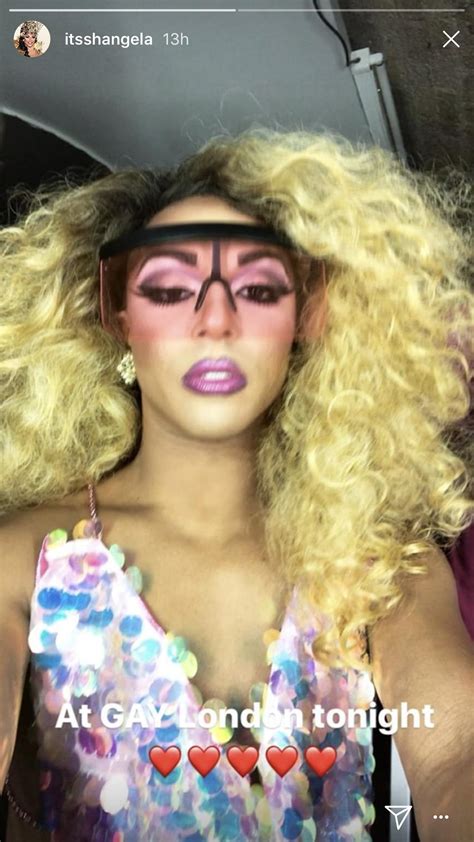 Shangela Taking Health And Safety Very Seriously With Protective Eyewear For Uks Porn Idol At