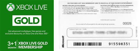 Xbox Live 31 Month Gold Membership Card Xbox One360 Gamesdeal