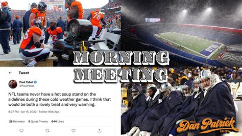 Morning Meeting How Can Nfl Players Stay Warm On The Sidelines 01