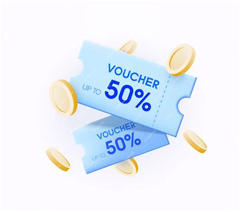 Premium Vector Voucher Card Cash Back Template Design With Coupon