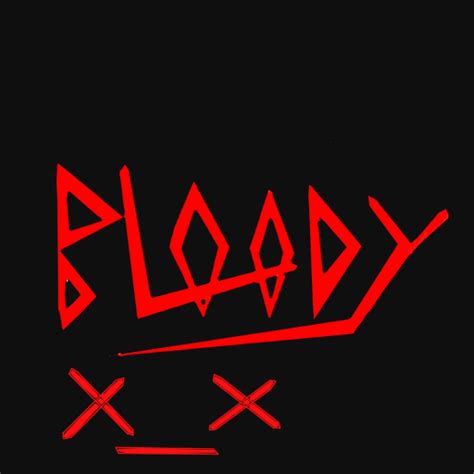 Bloody Logo By Tsundereguy On Deviantart