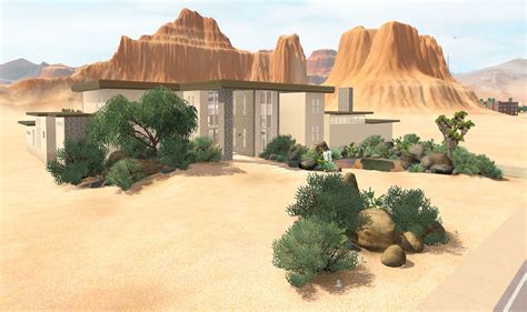 Mod The Sims Modern Desert House
