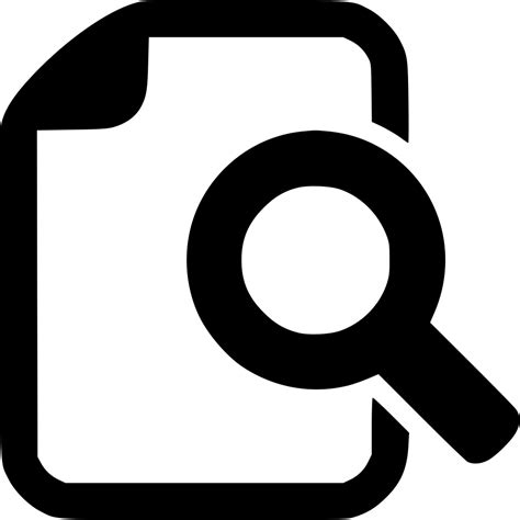 File Search Svg Png Icon Free Download 464920 Onlinewebfontscom