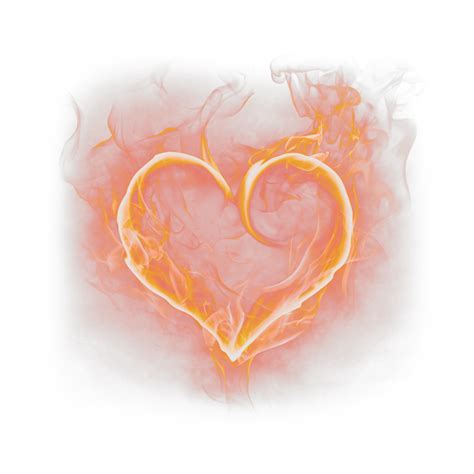 Fire Heart Png Free Logo Image