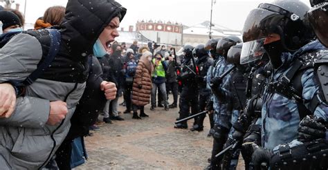 Photos A Second Weekend Of Protests In Russia The Atlantic
