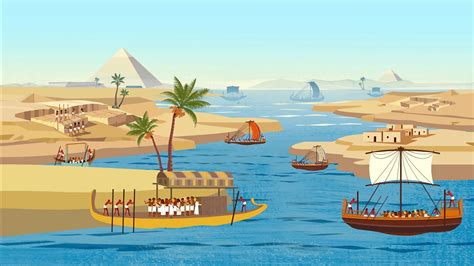 Ks2 History Ancient Egypt The River Nile Bbc Teach