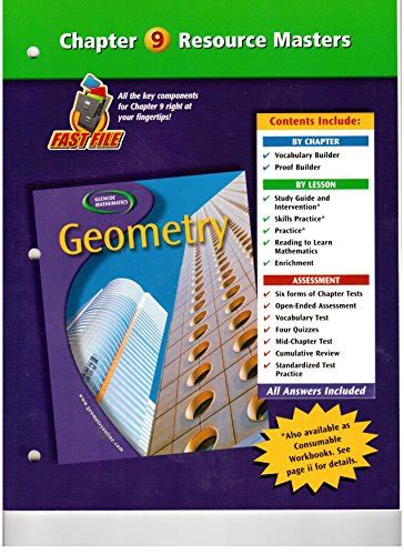 Geometry Chapter 9 Resource Master Mcgraw Hill 9780078601866 Abebooks