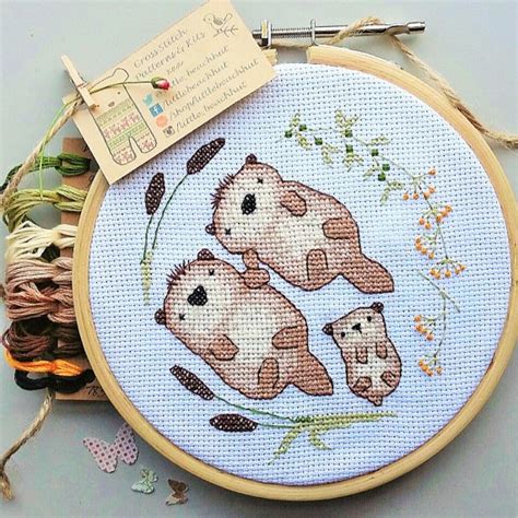 We did not find results for: Cute otter cross stitch pattern otter embroidery modern