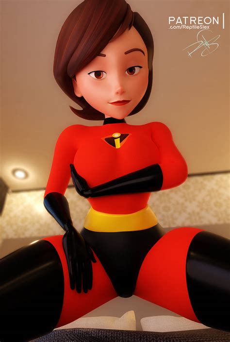 Sexy Helen Parr Elastigirl Room Pinup By Alenabyss On Deviantart