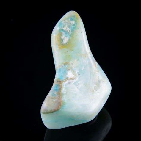 Andean Blue Opal Tumbled Stone Peru Blue Opal Tumbled Stones
