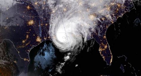 Hurricane Zeta Hits Louisiana As Strong Category 2 Storm