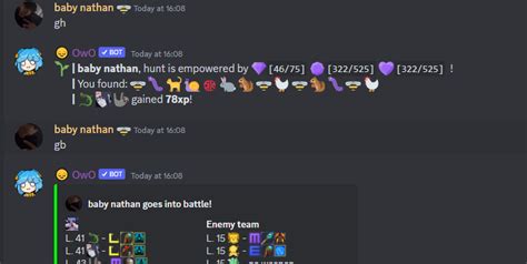 How To Use Owo Bot Commands On Discord Discord Emoji