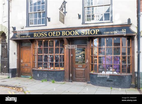 Ross Old Book Shop In Ross On Wye Herefordshire Stock Photo Alamy
