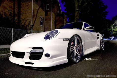 Snow White Porsche 911 Customized And Boasting A Nice Stance — Carid