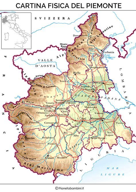 Veneto Cartina Geografica Dettagliata