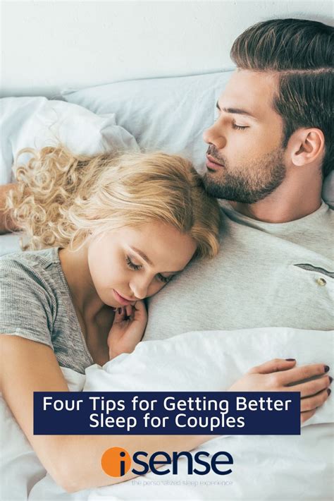 Four Tips For Getting Better Sleep For Couples Better Sleep Ways To