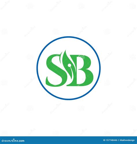 Sb Letter Initial Logo Design Vector Template Letter Sb Logo Design