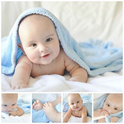 3 Month Baby Photoshoot Ideas At Home For Boy 4 Months Baby Diy