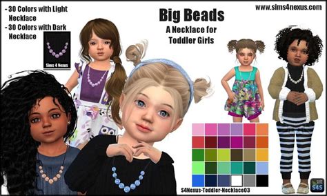 Sims 4 Nexus Toddler Overalls Sims Toddler Girl
