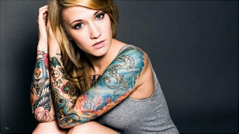 27 Tattoo Girl Wallpapers Wallpaperboat