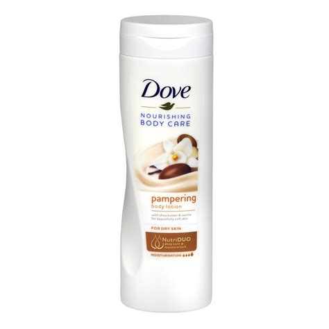 Dove Nourishing Body Care Pampering Body Lotion For Dry Skin 400 Ml