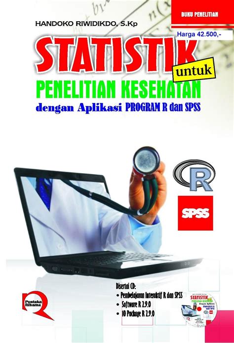 Editor perancang kulit ukuran buku. PUSTAKA RIHAMA: Statistik Untuk Penelitian Kesehatan ...
