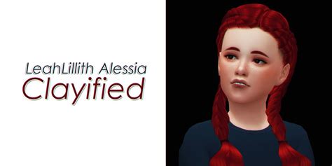 Clayified Hair For Girls Ts4childhair Ts4bacchuman Download