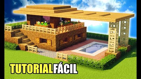 Minecraft Como Fazer Uma Casa Legal Para Jogar No Survival Youtube