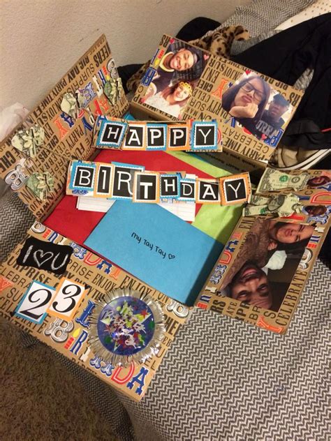 Birthday Box For Him Have A Long Distance Relationship Andand Want To Still