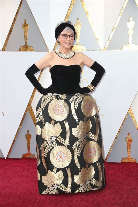 rita moreno in her 1962 oscars gown in 2018 the new york times