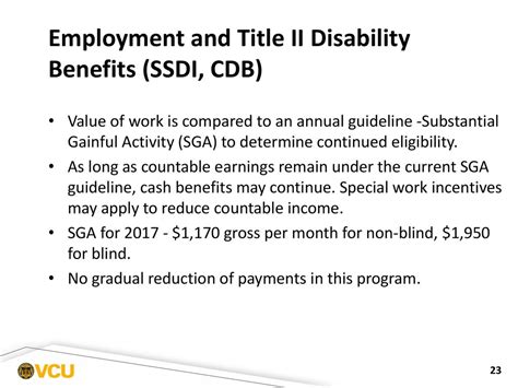 Social Security Disability Benefits And Transition Age Youth Ppt Download