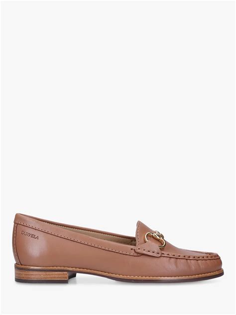 Carvela Comfort Click 2 Loafers Brown At John Lewis And Partners