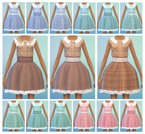 Lace Dress At Dani Paradise Sims 4 Updates
