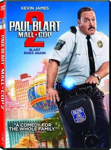 Paul Blart Mall Cop 2 Dvd Widescreen 2015 Kevin James New