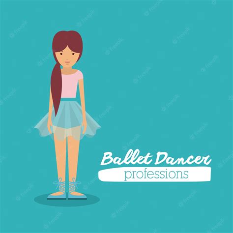 Premium Vector Ballet Dancer Design
