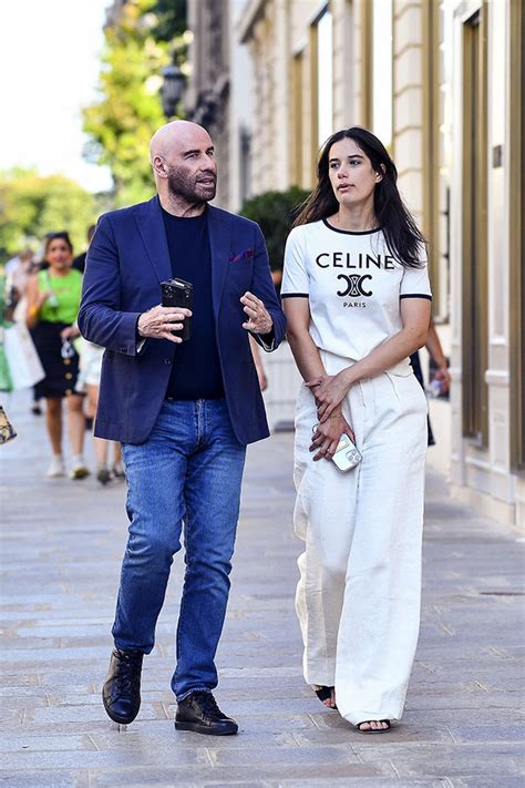 John Travolta And His Daughter Ella Go Shopping In Paris Photos