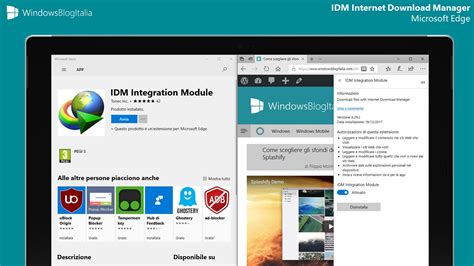 Now you'll need to open microsoft edge and open following url in edge to launch official web page of idm integration. Disponibile al download il primo download manager per Microsoft Edge