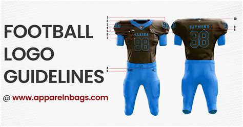 Football Uniform Decoration Rules And Logo Placement Guidelines