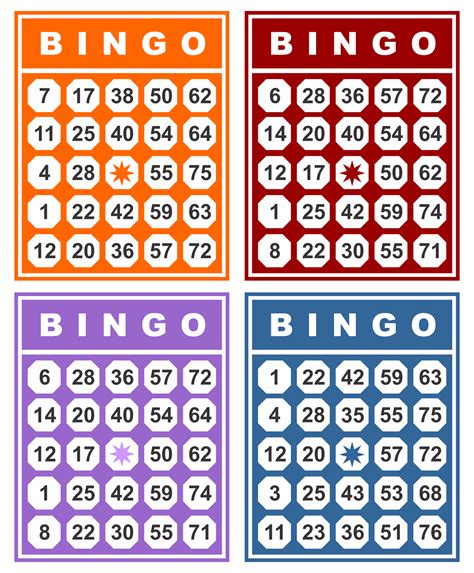 Printable Number Bingo Cards Bingo Cards To Print Free Printable Bingo