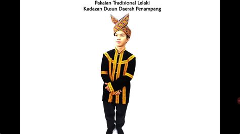 Pakaian Tradisional Etnik Kadazan Lelaki Dan Perempuan Pakaian Tradisional Malaysia Pakaian