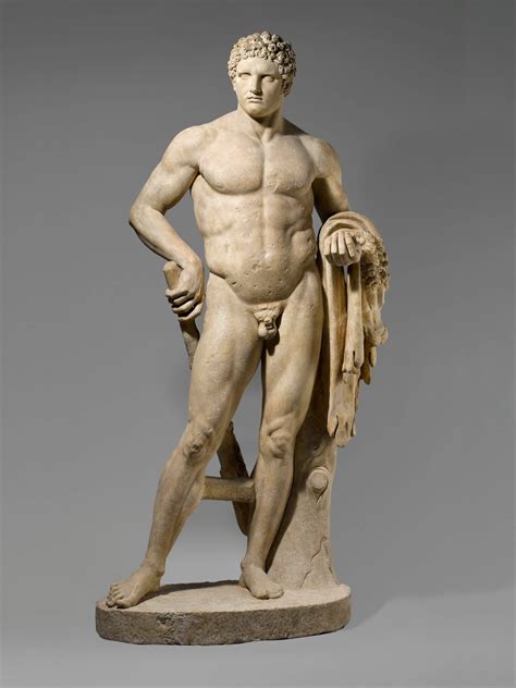 Herakles In Der Kunst Beispiele In Der Antiken Bildhauerei