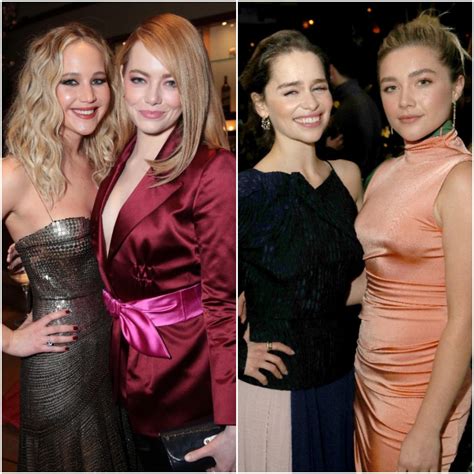 Pick One Of Each Pair For A Threesome Jennifer Lawrence And Emma Stone