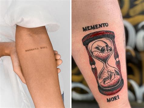 Coole Memento Mori Tattoo Ontwerpen Met Betekenissen Schoonheid