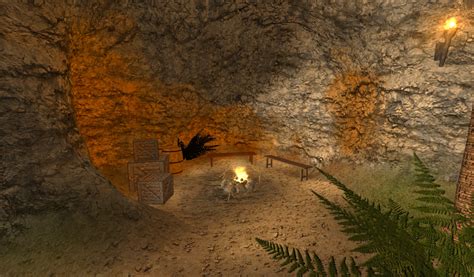 Terraprint Secret Cave Behind A Waterfall Geheime Höhle Hinter Einem
