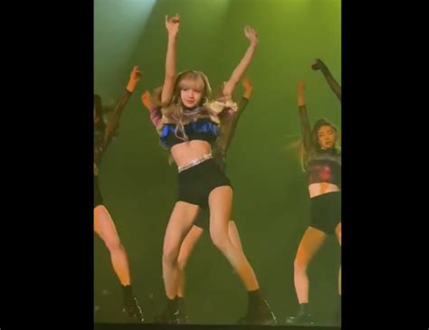 BLACKPINKs Lisa Does Dance Performance To Swalla At Recent Concert
