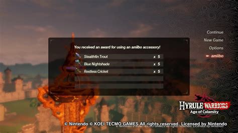 Hyrule Warriors Age Of Calamity Amiibo Support Detailed Nintendosoup