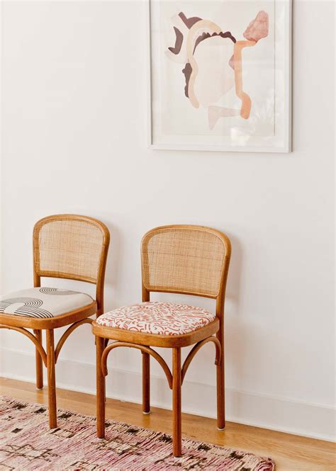 How to Reupholster a Fabric Seat Chair - Paper and Stitch